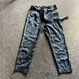 Express high waist paper bag pant